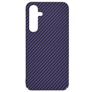 Husa pentru  Samsung Galaxy A35 CarbonFiber UltraSlim, Lightweight, mov