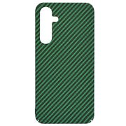 Husa pentru  Samsung Galaxy A35 CarbonFiber UltraSlim, Lightweight, verde