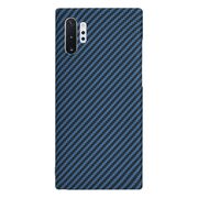 Husa pentru  Samsung Galaxy Note 10 Plus CarbonFiber UltraSlim, Lightweight, albastru