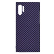 Husa pentru  Samsung Galaxy Note 10 Plus CarbonFiber UltraSlim, Lightweight, mov