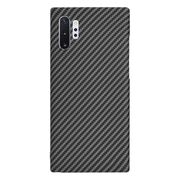Husa pentru  Samsung Galaxy Note 10 Plus CarbonFiber UltraSlim, Lightweight, negru