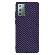 Husa pentru  Samsung Galaxy Note 20 CarbonFiber UltraSlim, Lightweight, mov