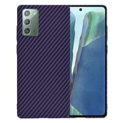 Husa pentru  Samsung Galaxy Note 20 CarbonFiber UltraSlim, Lightweight, mov