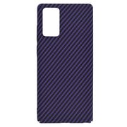 Husa pentru  Samsung Galaxy Note 20 CarbonFiber UltraSlim, Lightweight, mov