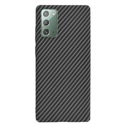 Husa pentru  Samsung Galaxy Note 20 CarbonFiber UltraSlim, Lightweight, negru