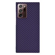 Husa pentru  Samsung Galaxy Note 20 Ultra CarbonFiber UltraSlim, Lightweight, mov