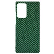 Husa pentru  Samsung Galaxy Note 20 Ultra CarbonFiber UltraSlim, Lightweight, verde