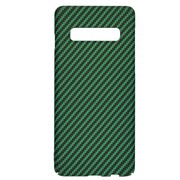 Husa pentru  Samsung Galaxy S10 CarbonFiber UltraSlim, Lightweight, verde