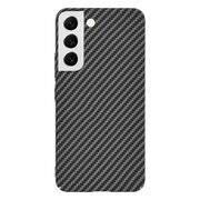 Husa pentru  Samsung Galaxy S22 5G CarbonFiber UltraSlim, Lightweight, negru