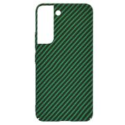 Husa pentru  Samsung Galaxy S22 5G CarbonFiber UltraSlim, Lightweight, verde