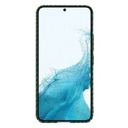 Husa pentru  Samsung Galaxy S22 5G CarbonFiber UltraSlim, Lightweight, verde
