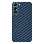 Husa pentru  Samsung Galaxy S22 Plus 5G CarbonFiber UltraSlim, Lightweight, albastru