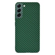 Husa pentru  Samsung Galaxy S22 Plus 5G CarbonFiber UltraSlim, Lightweight, verde