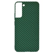 Husa pentru  Samsung Galaxy S22 Plus 5G CarbonFiber UltraSlim, Lightweight, verde