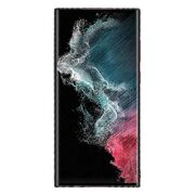 Husa pentru  Samsung Galaxy S22 Ultra 5G CarbonFiber UltraSlim, Lightweight, negru
