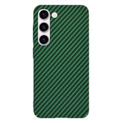 Husa pentru  Samsung Galaxy S23 CarbonFiber UltraSlim, Lightweight, verde