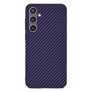 Husa pentru  Samsung Galaxy S23 FE CarbonFiber UltraSlim, Lightweight, mov