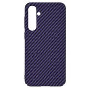 Husa pentru  Samsung Galaxy S23 FE CarbonFiber UltraSlim, Lightweight, mov