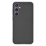 Husa pentru  Samsung Galaxy S23 FE CarbonFiber UltraSlim, Lightweight, negru