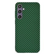 Husa pentru  Samsung Galaxy S23 FE CarbonFiber UltraSlim, Lightweight, verde