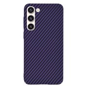 Husa pentru  Samsung Galaxy S23 Plus  CarbonFiber UltraSlim, Lightweight, mov