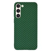 Husa pentru  Samsung Galaxy S23 Plus  CarbonFiber UltraSlim, Lightweight, verde