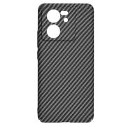 Husa pentru  Xiaomi 13T, 13T Pro CarbonFiber UltraSlim, Lightweight, negru