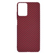 Husa pentru Motorola Moto G04 / G24 / G24 Power, Moto E14 CarbonFiber UltraSlim, Lightweight, rosu