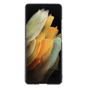 Husa pentru Samsung Galaxy S21 Ultra CarbonFiber UltraSlim, Lightweight, mov