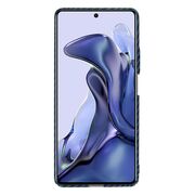 Husa pentru Xiaomi 11T 5G, 11T PRO 5G  CarbonFiber UltraSlim, Lightweight, albastru