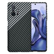 Husa pentru Xiaomi 11T 5G, 11T PRO 5G  CarbonFiber UltraSlim, Lightweight, gri