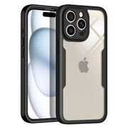 Pachet 360: Husa cu folie integrata pentru  iPhone 16 Pro Cover360 fata / spate - mov