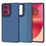 Husa pentru  Motorola Moto G85 CarbonFiber UltraSlim, Lightweight, albastru