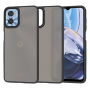Husa pentru  Motorola Moto E22, E22i Ghost Series frosted - negru