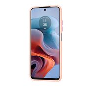 Husa pentru  Motorola Moto G34 Ghost Series frosted - albastru