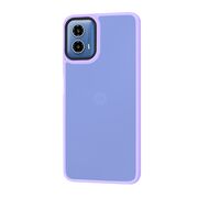 Husa pentru  Motorola Moto G34 Ghost Series frosted - mov