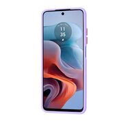 Husa pentru  Motorola Moto G34 Ghost Series frosted - mov