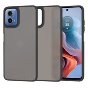 Husa pentru  Motorola Moto G34 Ghost Series frosted - negru