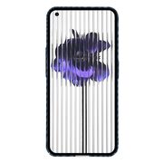 Husa pentru  Nothing Phone 1 CarbonFiber UltraSlim, Lightweight, albastru