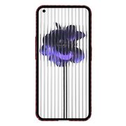 Husa pentru  Nothing Phone 1 CarbonFiber UltraSlim, Lightweight, rosu