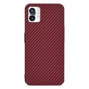 Husa pentru  Nothing Phone 1 CarbonFiber UltraSlim, Lightweight, rosu