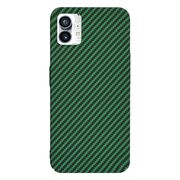 Husa pentru  Nothing Phone 1 CarbonFiber UltraSlim, Lightweight, verde