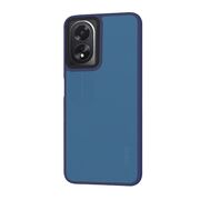 Husa pentru  Oppo A18, A38 CarbonFiber UltraSlim, Lightweight, albastru