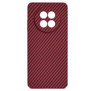 Husa pentru  Realme 12, 12X CarbonFiber UltraSlim, Lightweight, rosu