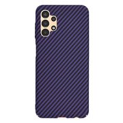 Husa pentru  Samsung Galaxy A13 4G CarbonFiber UltraSlim, Lightweight, mov