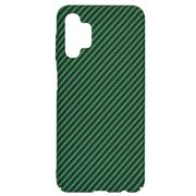 Husa pentru  Samsung Galaxy A13 4G CarbonFiber UltraSlim, Lightweight, verde