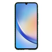 Husa pentru  Samsung Galaxy A34 5G CarbonFiber UltraSlim, Lightweight, verde