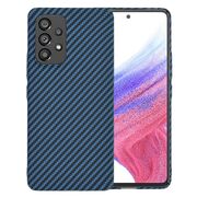 Husa pentru  Samsung Galaxy A53 5G CarbonFiber UltraSlim, Lightweight, albastru