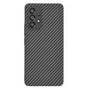 Husa pentru  Samsung Galaxy A53 5G CarbonFiber UltraSlim, Lightweight, negru