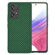 Husa pentru  Samsung Galaxy A53 5G CarbonFiber UltraSlim, Lightweight, verde